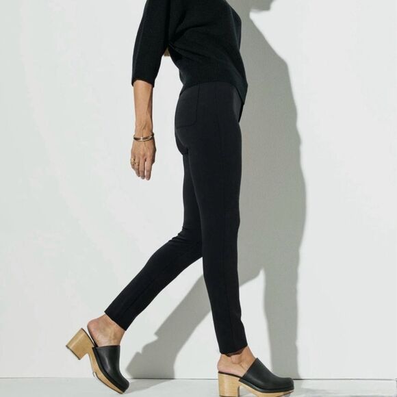 NWOT the Reset R Label Skinny Stretch Black Pant Size S - Picture 3 of 13